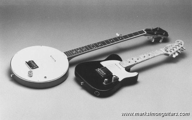 Scan 6.jpg - Mark Simon Custom Electric 5-String Banjo & Mandocaster